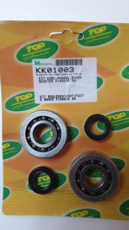 Kit Rulmenti Piaggio 50-80 2T TOP