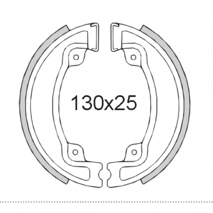 Saboti frana spate Honda SH 125-150cc/ RMS 0471