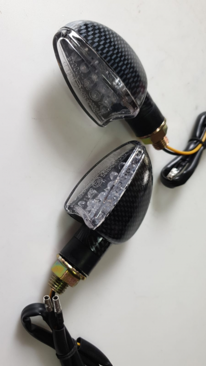 Set semnalizari LED carbon omologare E9