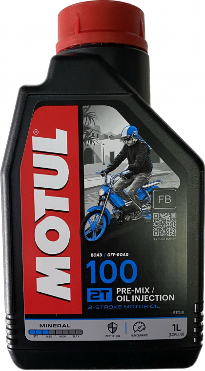 Ulei Motul 100 2T MINERAL 1L