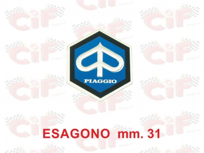 Emblema Piaggio adeziva/CIF 5776